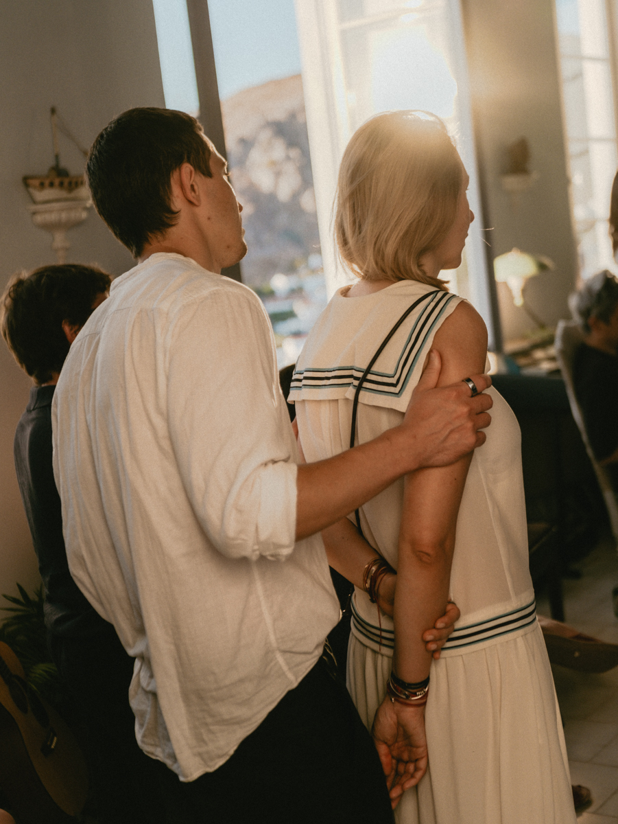 Guests at Old Carpet Factory Mansion